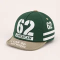Graphic-Embroidered Children's Cap, Forest green olive number, variation 62 color reference