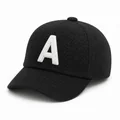 Initial-Letter Children's Cap, Black letter a color reference