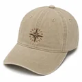 Pigment-Dyed Dad Hat, Washed beige color reference