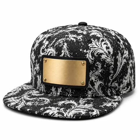 Baroque-Print Snapback, Front left three-quarter primary reference