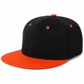 Contrast-Undervisor Snapback, Black orange color reference