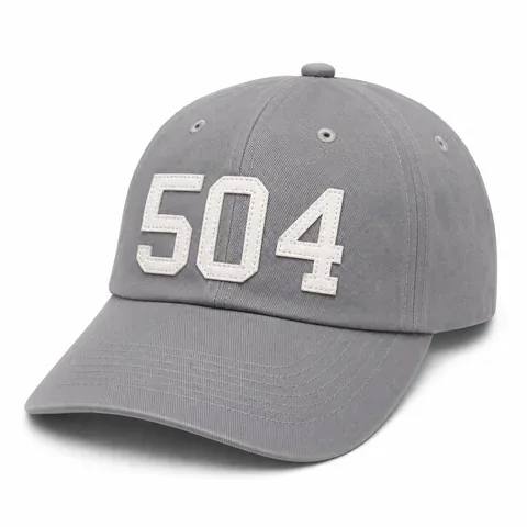 Felt-Embroidered Sports Cap, Front left three-quarter primary reference