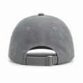 Suede fabric baseball cap back view