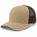 Classic Trucker Cap, Beige dark brown color reference