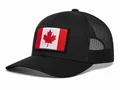 Flag-Patch Trucker Cap, Black canada patch color reference
