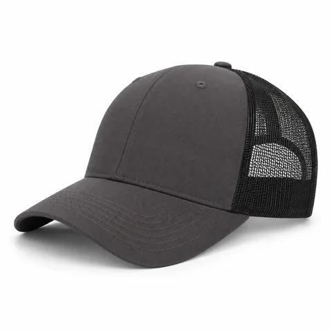 Classic Trucker Cap Range, Charcoal black color reference