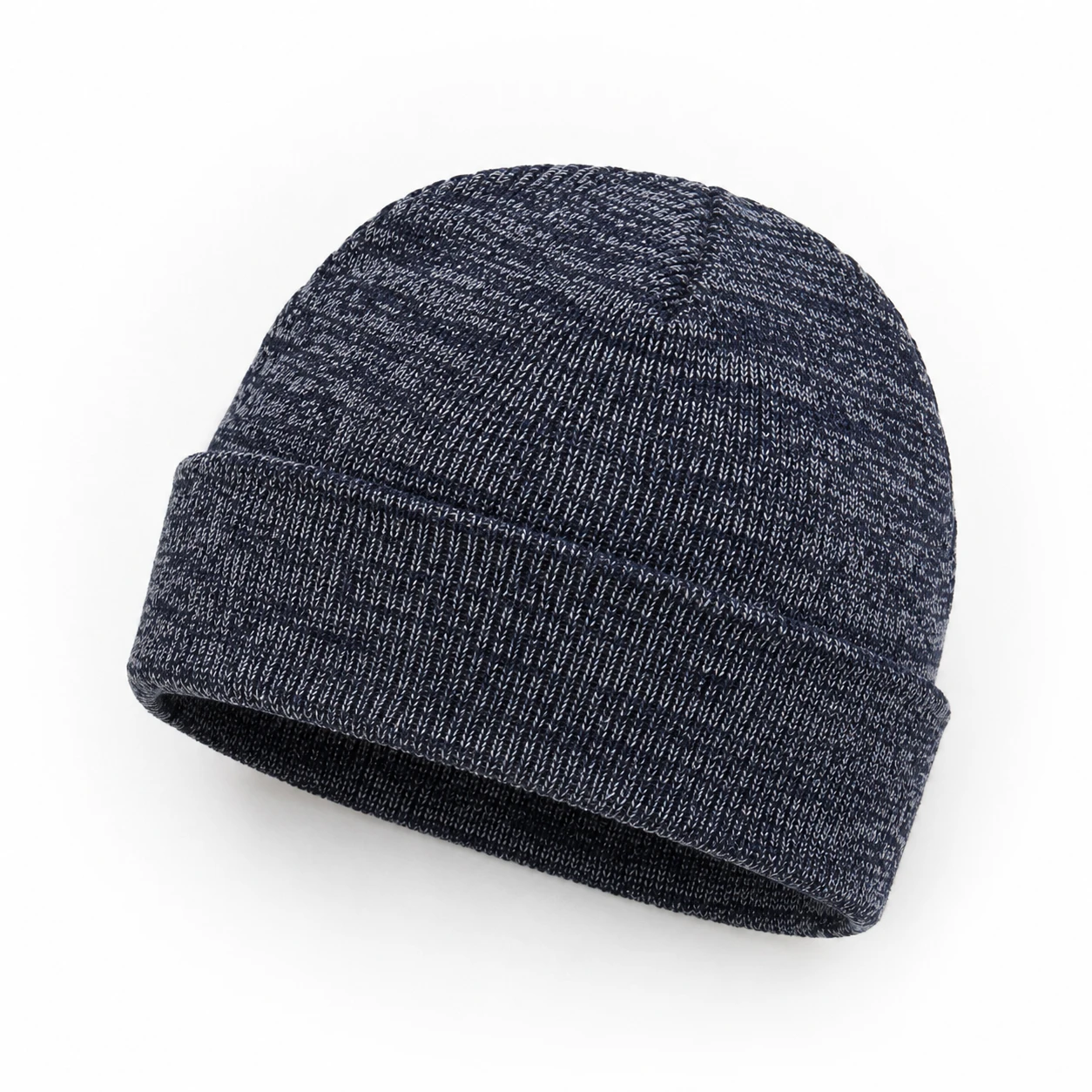 Tight-Knit Marled Cuffed Beanie