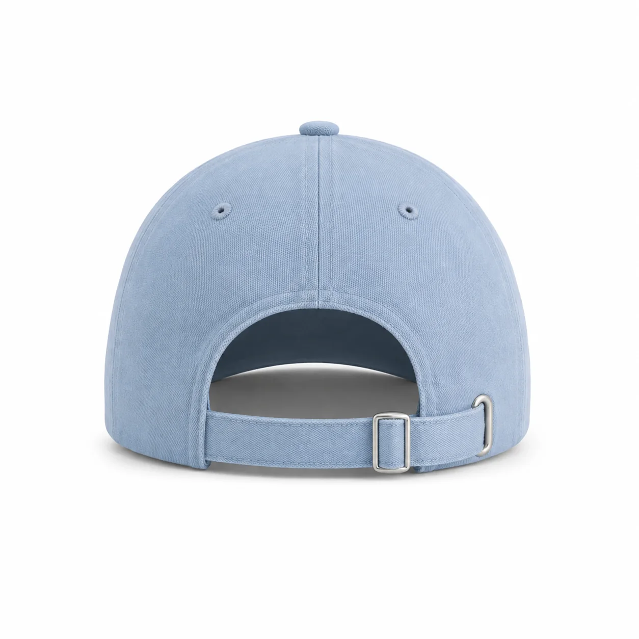 Original Cotton Dad Hat, light blue back view