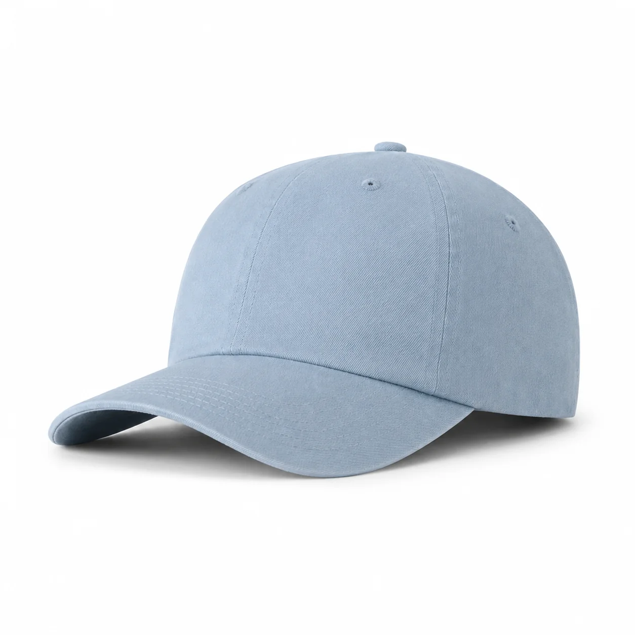 Original Cotton Dad Hat, light blue front-left three-quarter view