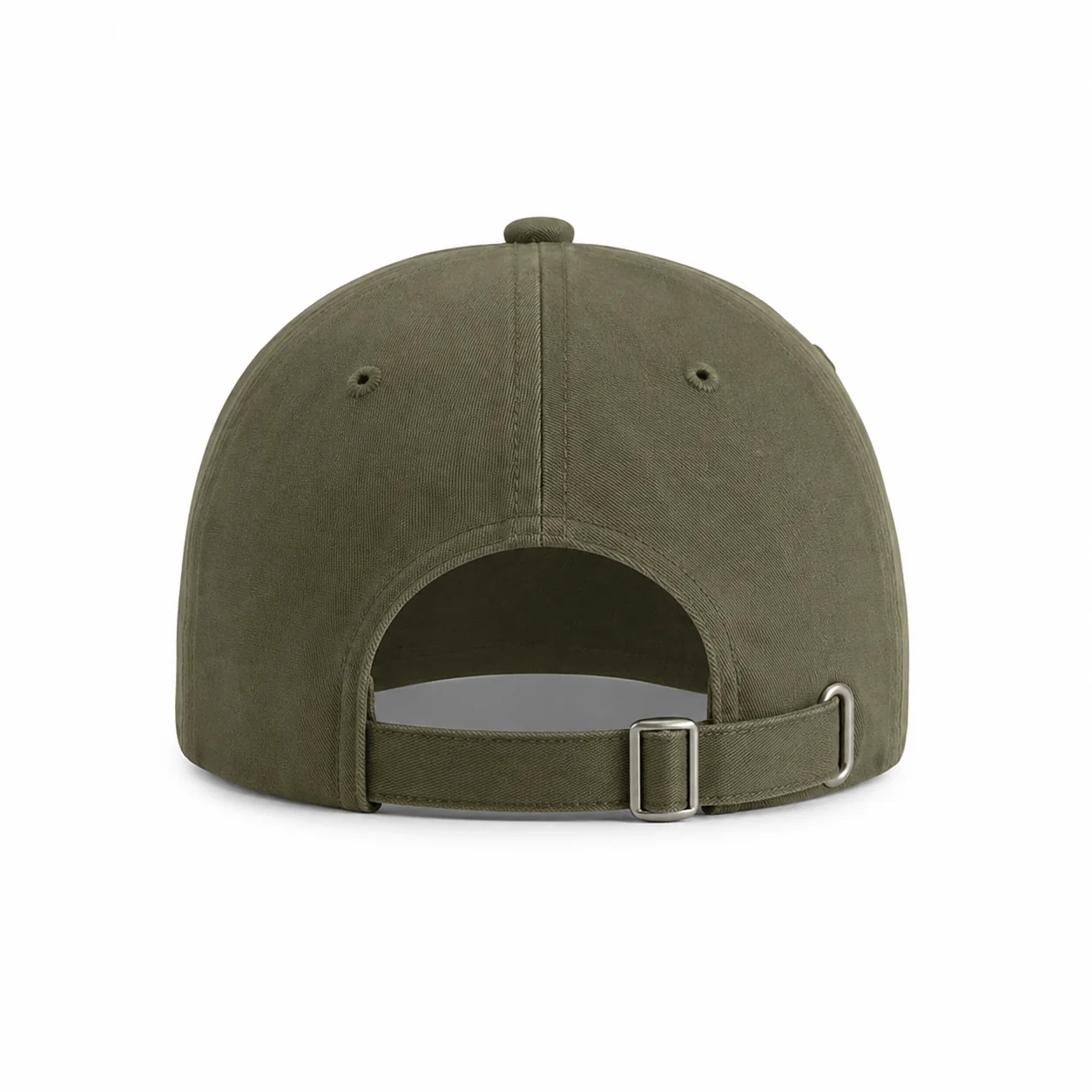 Original Cotton Dad Hat, olive back view