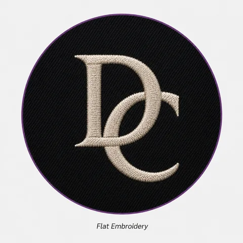 Flat Embroidery customization reference