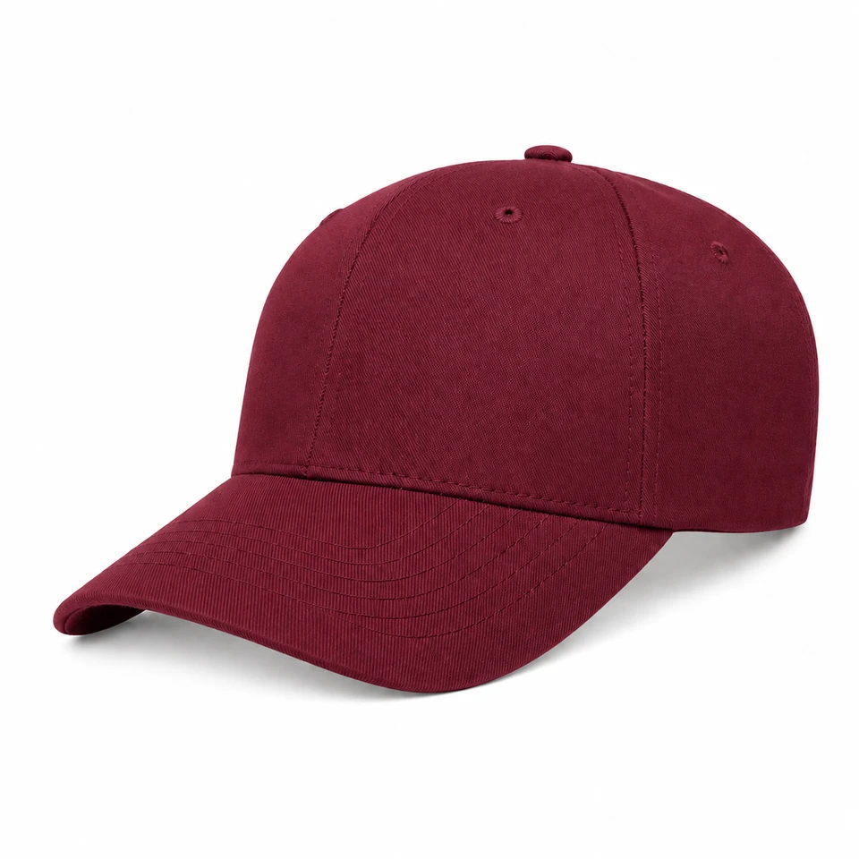 Burgundy stretch-fit cap color reference