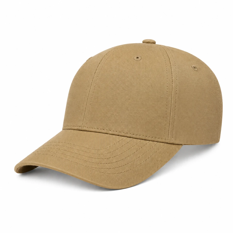 Tan stretch-fit cap color reference